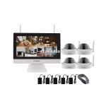 پکیج دوربین مداربسته بیسیم لانگسی full hd وای فای چهار کانال كد 372
