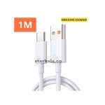 شارژر دیواری شیائومی مدل Turbo fast charge به همراه کابل USB-C کد441