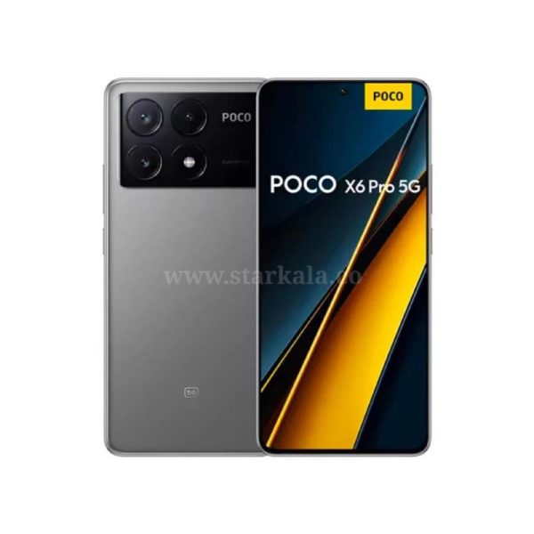 گوشی موبایل شیائومی مدل Poco X6 Pro 5G دو سیم کارت ظرفیت 512 گیگابایت و رم 12 گیگابایت